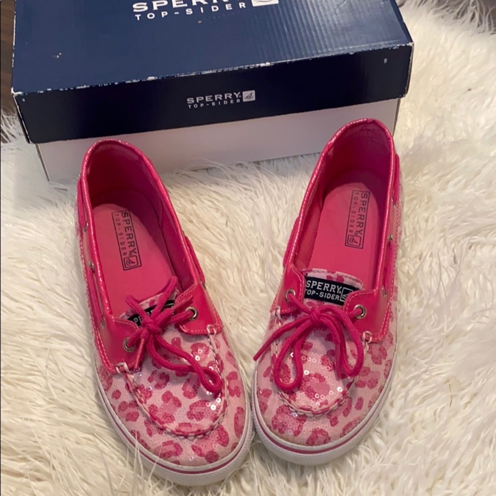 Pink Sperrys